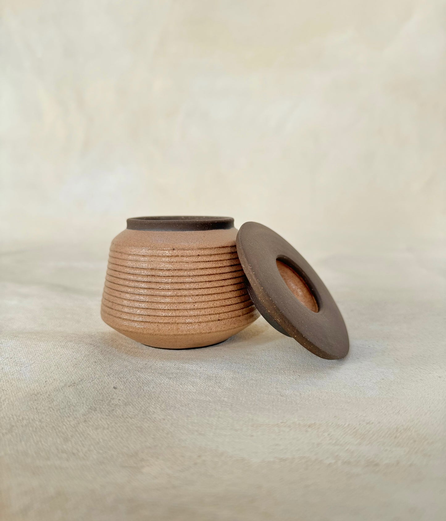 Ceramic Lidded Vessel