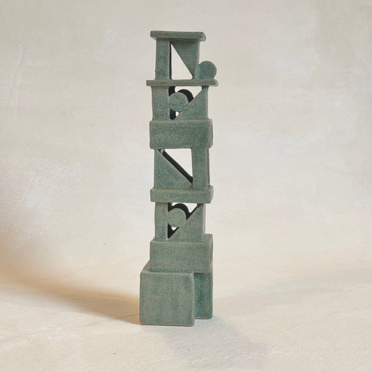 Small Abstract Tower Sculpture