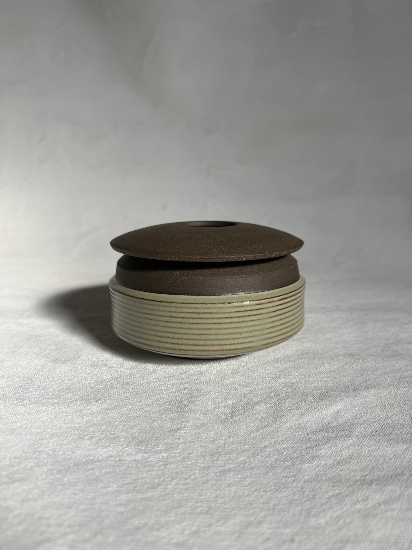 Ceramic Lidded Vessel