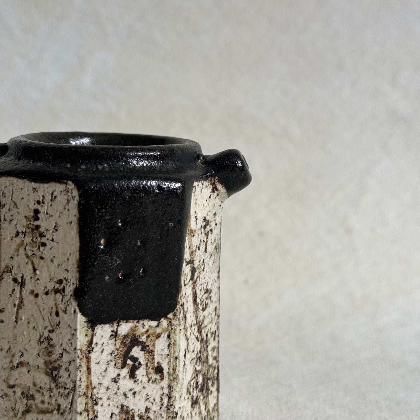 Vintage Japanese Pottery Vase