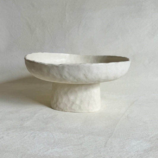 Dumae Footed Ceramic Bowl