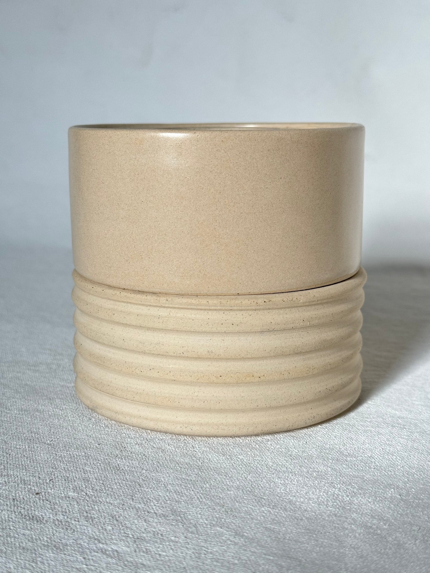 Ceramic Double Lidded Vessel