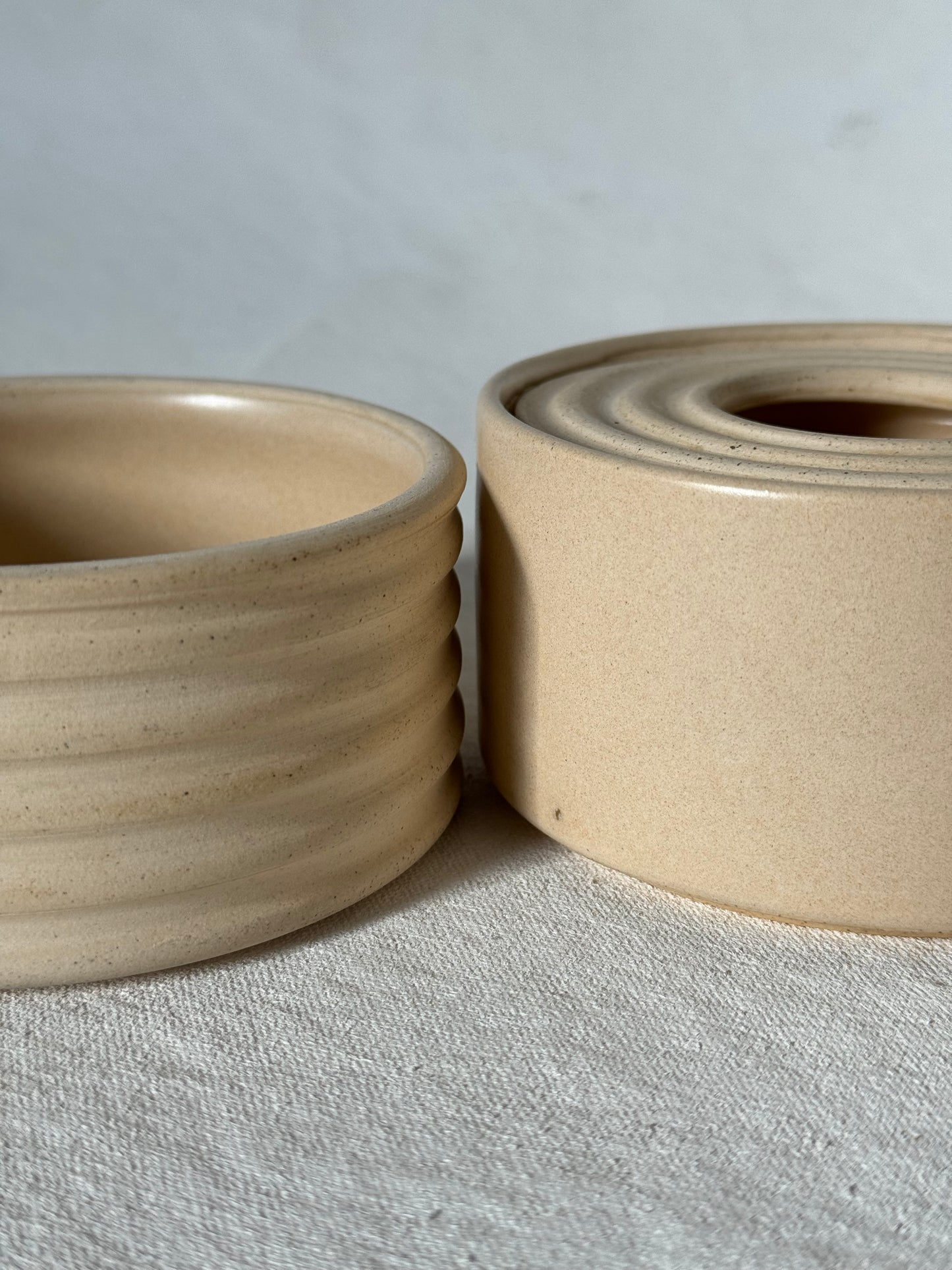 Ceramic Double Lidded Vessel